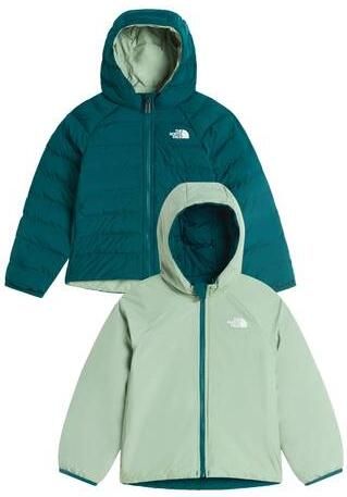 The North Face Perrito reversile jas petrol Blauw Polyester Capuchon