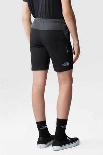 The North Face short Reactor zwart antraciet Korte broek Polyester 134 140