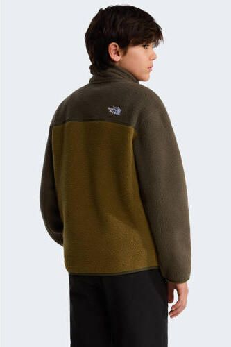 The North Face sweater groen taupe Effen - Foto 2