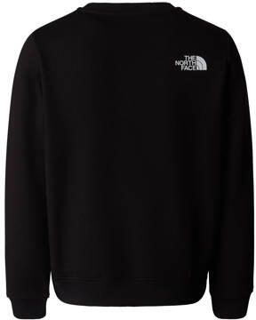 The North Face sweater zwart Trui Katoen Ronde hals Printopdruk 146 152