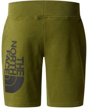 The North Face sweatshort olijfgroen Korte broek Katoen 170 176