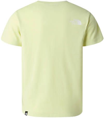 The North Face T-shirt geel Katoen Ronde hals Effen - Foto 3
