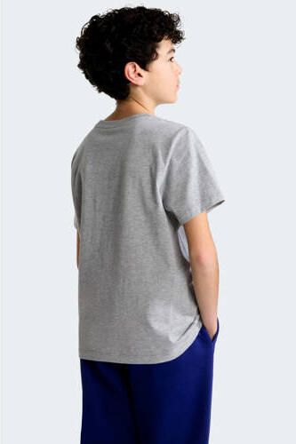 The North Face T-shirt grijs Katoen Ronde hals Logo - Foto 2