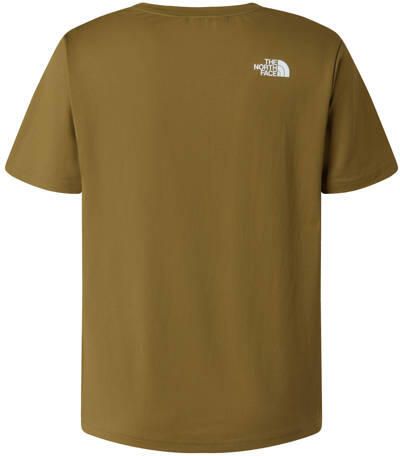 The North Face T-shirt groen Polyester Ronde hals Logo - Foto 2