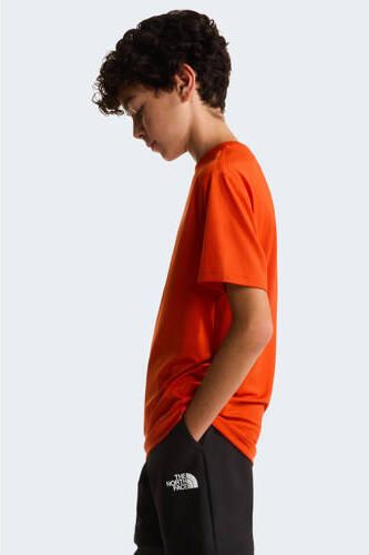The North Face T-shirt rood Polyester Ronde hals Logo - Foto 3