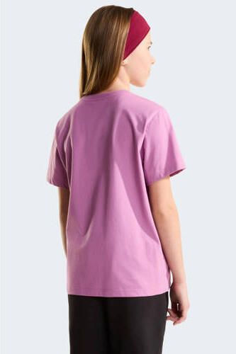 The North Face T-shirt- roze Katoen Ronde hals Logo - Foto 2