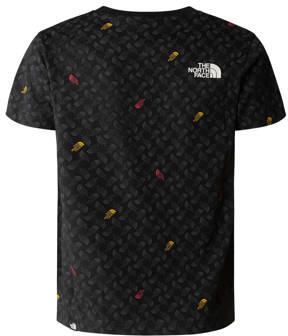 The North Face T-shirt Simple Dome zwart Katoen Ronde hals 176 188