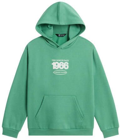 The North Face track hoodie met backprint groen Sweater Backprint