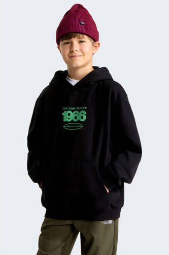 The North Face track hoodie met backprint zwart Sweater Backprint