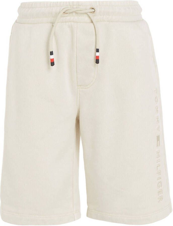 TOMMY HILFIGER Jongens Broeken Tonal Logo Sweatshorts Beige - Foto 2