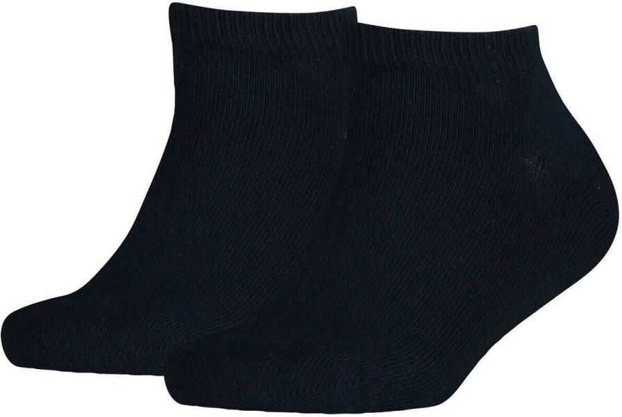 Tommy Hilfiger sneakersokken set van 2 donkerblauw Katoen 27-30