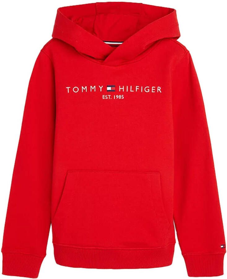 Tommy Hilfiger Essential hoodie rood Ks0Ks00205 X Rood Heren