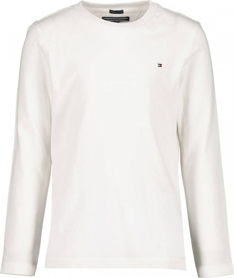 Tommy Hilfiger Teens Shjrt met lange mouwen van biologisch katoen - Foto 5