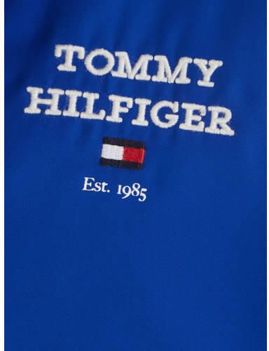 Tommy Hilfiger baseball jacket felblauw rood Jas Jongens Polyester Capuchon 116 - Foto 2