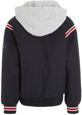 Tommy Hilfiger Bomberjack TH LOGO BOMBER JACKET met logoborduursel op borsthoogte - Foto 3