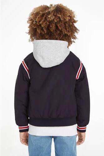 Tommy Hilfiger Bomberjack TH LOGO BOMBER JACKET met logoborduursel op borsthoogte - Foto 2