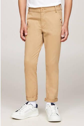 Tommy Hilfiger broek kaki Groen Jongens Stretchkatoen Effen 122 - Foto 3