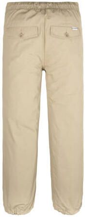 Tommy Hilfiger broek met logo beige Jongens Katoen Logo 128 - Foto 4