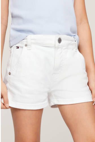 Tommy Hilfiger casual short wit Korte broek Meisjes Katoen Effen 128 - Foto 3