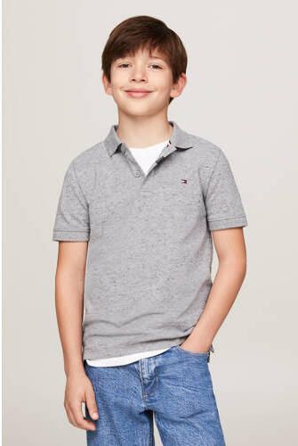 Tommy Hilfiger Poloshirt MONOTYPE MELANGE REGULAR POLO SS Kinderen tot 16 jaar met logostiksel - Foto 3