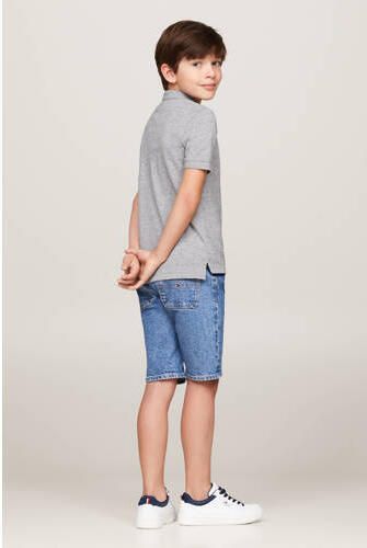 Tommy Hilfiger Poloshirt MONOTYPE MELANGE REGULAR POLO SS Kinderen tot 16 jaar met logostiksel - Foto 2