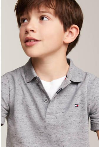 Tommy Hilfiger Poloshirt MONOTYPE MELANGE REGULAR POLO SS Kinderen tot 16 jaar met logostiksel