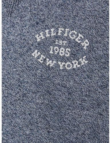 Tommy Hilfiger gemêleerde sweater grijs Jongens Katoen Ronde hals Melée 140 - Foto 2
