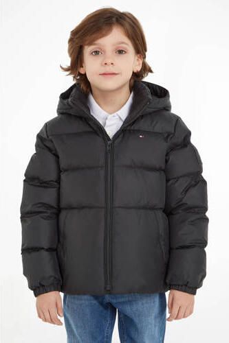 Tommy Hilfiger gewatteerde winterjas ESSENTIAL DOWN van polyester zwart 128 - Foto 2