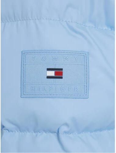 Tommy Hilfiger gewatteerde winterjas ESSENTIAL lichtblauw Jongens Polyester Capuchon 164 - Foto 2