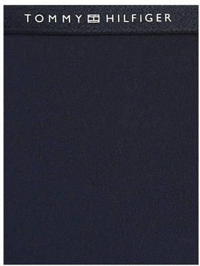 Tommy Hilfiger halter badpak donkerblauw wit rood Meisjes Polyamide Logo 152 164