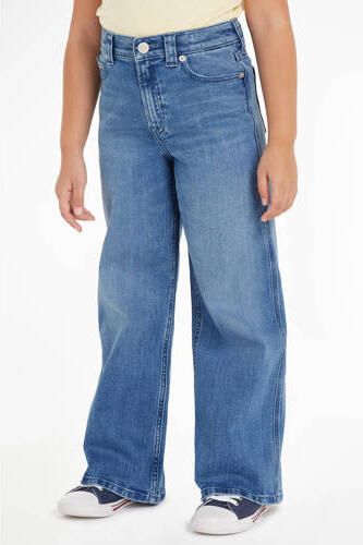 Tommy Hilfiger Straight jeans MABEL VINTAGE STRAIGHT DENIM Kinderen tot 16 jaar met logostiksel