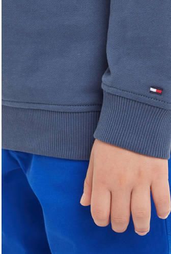Tommy Hilfiger hoodie met logo donkerblauw Sweater Logo 140 - Foto 3