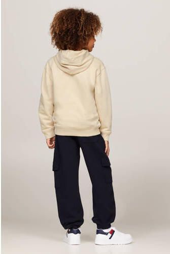 Tommy Hilfiger hoodie met logo ecru Sweater Logo 152 - Foto 3