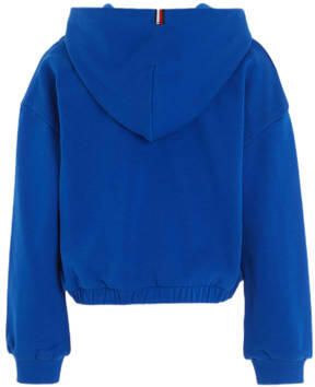 Tommy Hilfiger hoodie met tekst felblauw Sweater Tekst 110 - Foto 3