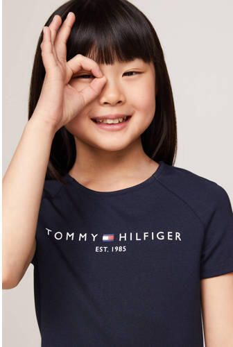 Tommy Hilfiger Jurk in a-lijn PUNTO FIT & FLARE DRESS SS Kinderen tot 16 jaar met logo-opdruk - Foto 2