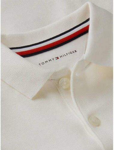 Tommy Hilfiger katoenen romper offwhite Wit Stretchkatoen Polokraag - Foto 2