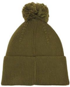 Tommy Hilfiger muts mosgroen Wol Logo - Foto 2