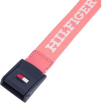 Tommy Hilfiger Riem Roze Polyester Logo