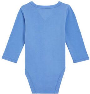 Tommy Hilfiger romper lichtblauw Stretchkatoen Ronde hals 56