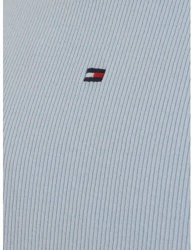 Tommy Hilfiger Tanktop ESSENTIAL RIB LACE TANK TOP Kinderen tot 16 jaar ruches aan de halslijn & mouwen