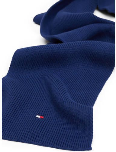 Tommy Hilfiger Sjaal Blauw Meisjes Katoen Effen | Sjaal van - Foto 2