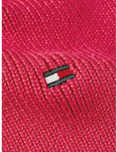 Tommy Hilfiger sjaal roze Meisjes Katoen Effen | Sjaal van - Foto 2