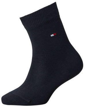 Tommy Hilfiger sokken set van 2 marine Blauw Katoen Effen 27-30