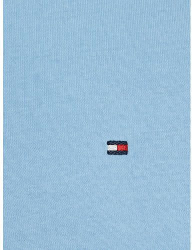 Tommy Hilfiger sweater lichtblauw Effen 110 | Sweater van