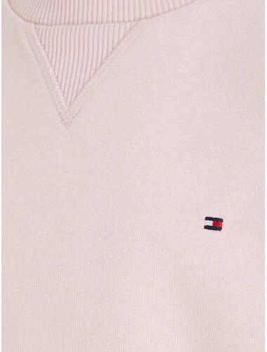 Tommy Hilfiger sweater lichtroze Effen 104 | Sweater van - Foto 3