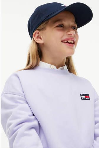 Tommy Hilfiger sweater lila Paars Effen - Foto 3