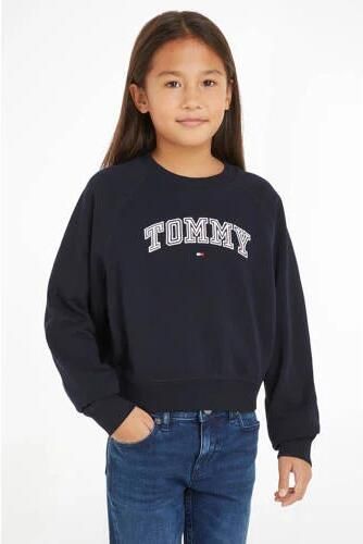 Tommy Hilfiger Sweatshirt VARSITY EMBROIDERED CREWNECK Kinderen tot 16 jaar met logostiksel