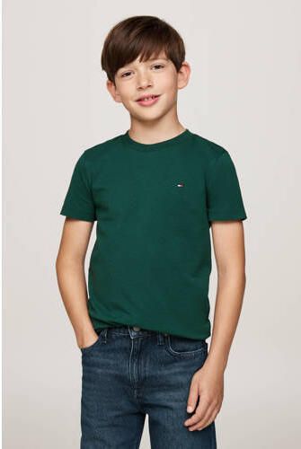TOMMY HILFIGER Jongens Polo's & T-shirts Essential Cotton Reg Tee S s Groen - Foto 2