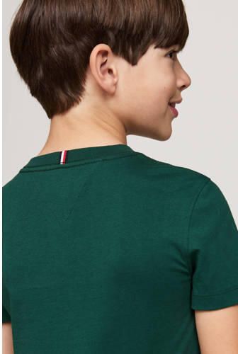 TOMMY HILFIGER Jongens Polo's & T-shirts Essential Cotton Reg Tee S s Groen