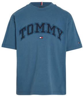 Tommy Hilfiger Shirt met korte mouwen VARSITY EMBROIDERY TEE SS Kinderen tot 16 jaar met logostiksel